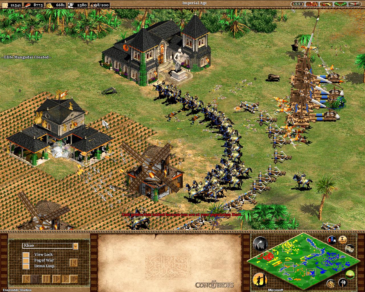 age of empires 2 conquerors expansion